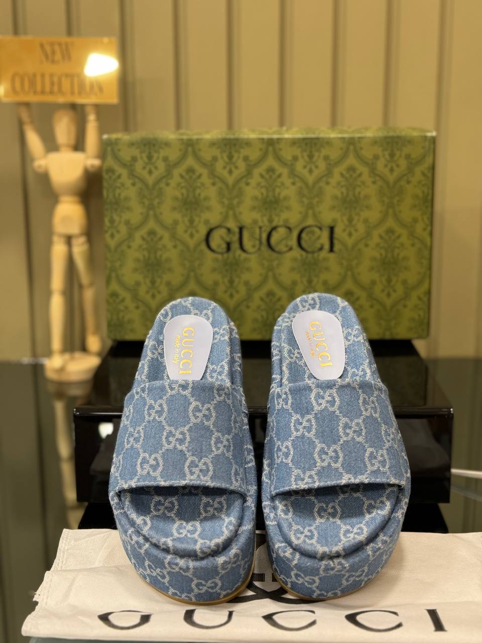 Gucci Jean Platforms