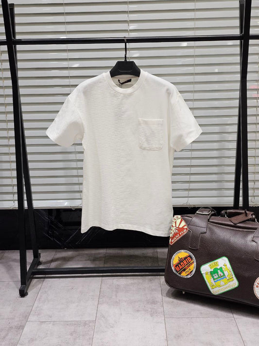 Louis Vuitton T-Shirt Damier Λευκό