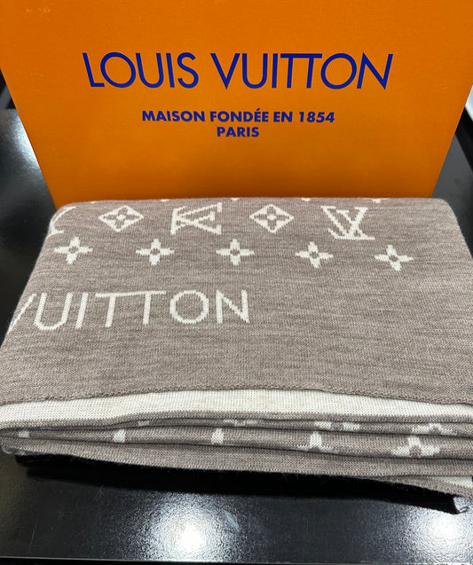 Louis Vuitton Κασκόλ Πλεκτό Μπεζ