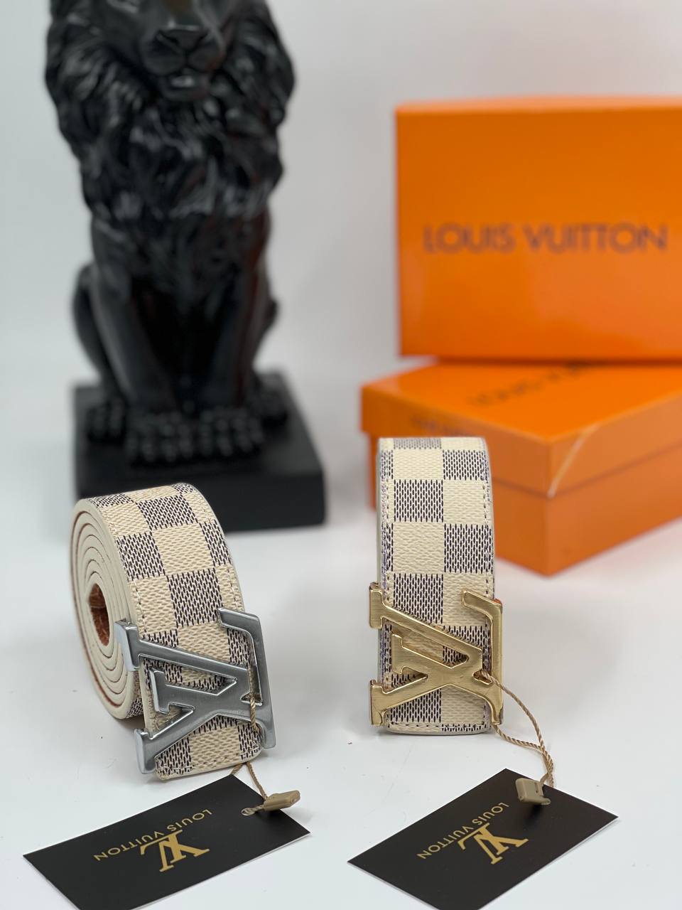 Ζώνη Louis Vuitton Άσπρη