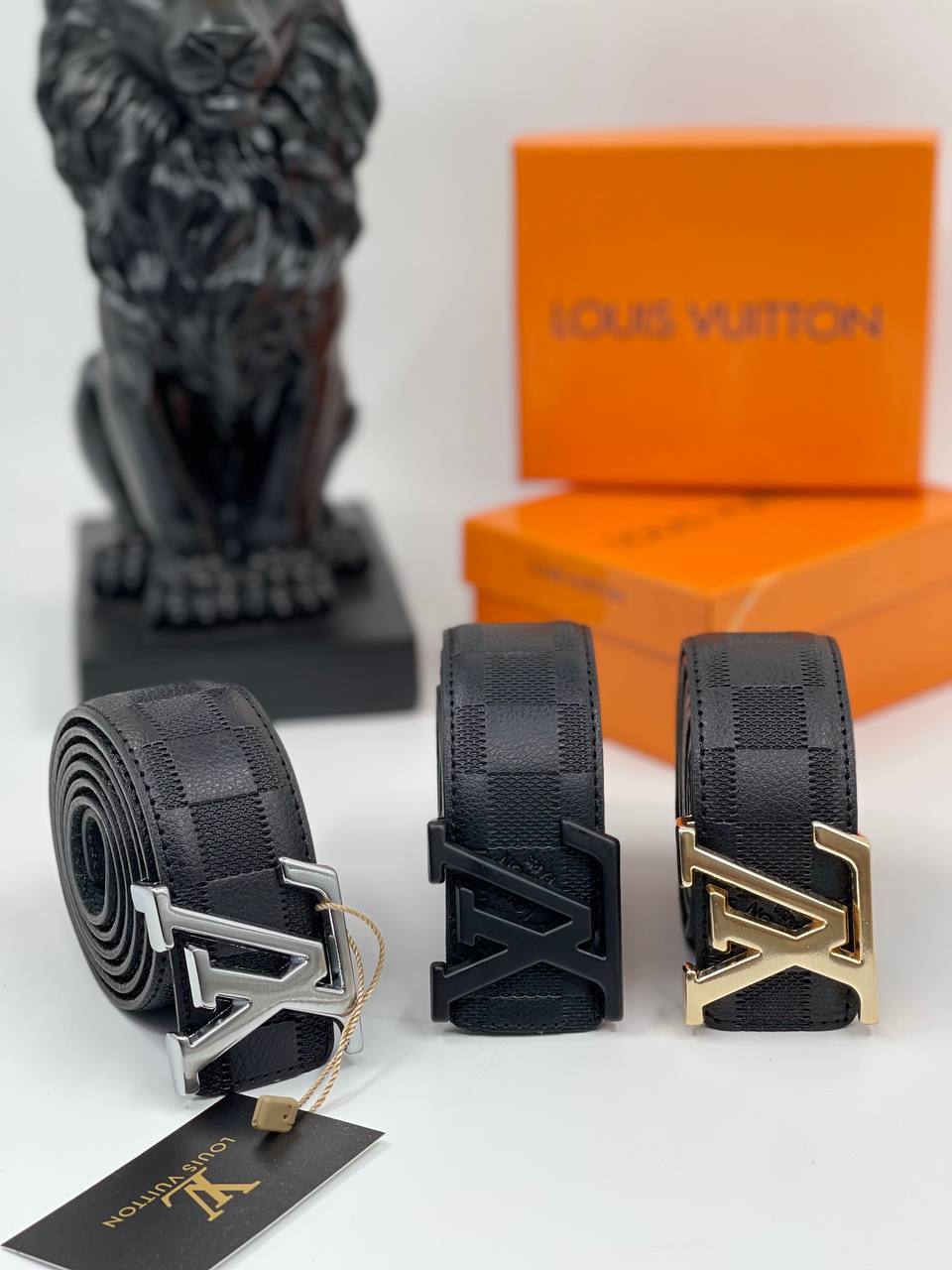 Ζώνη Louis Vuitton Μαύρη