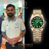 ROLEX DAYDATE GOLD GREEN DIAMOND (VIRAT KOHLI)
