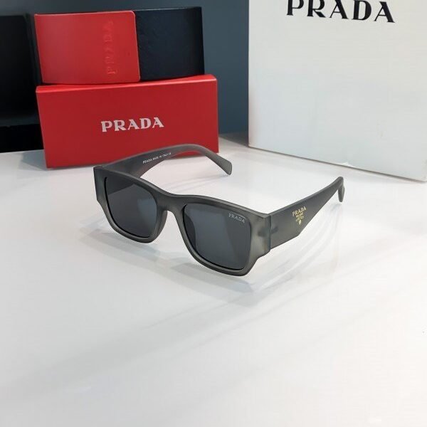 Prada Grey Black 61 Sunglasses