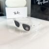 Rayban reverse white black 05023