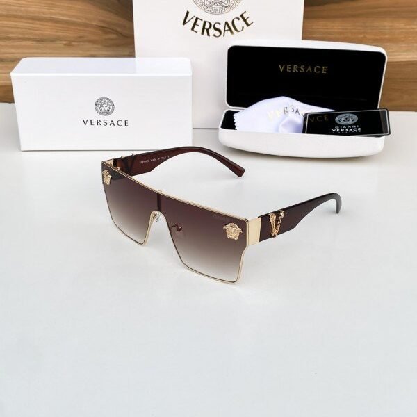 Versace Gold Brown 10086 Sunglasses