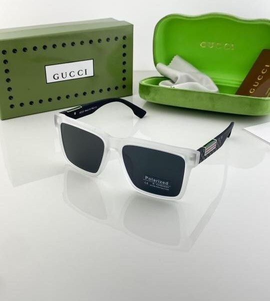 Gucci White Black 1089 Sunglasses