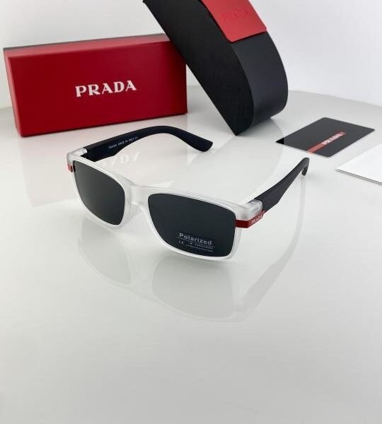 Prada White Black 78 Sunglasses