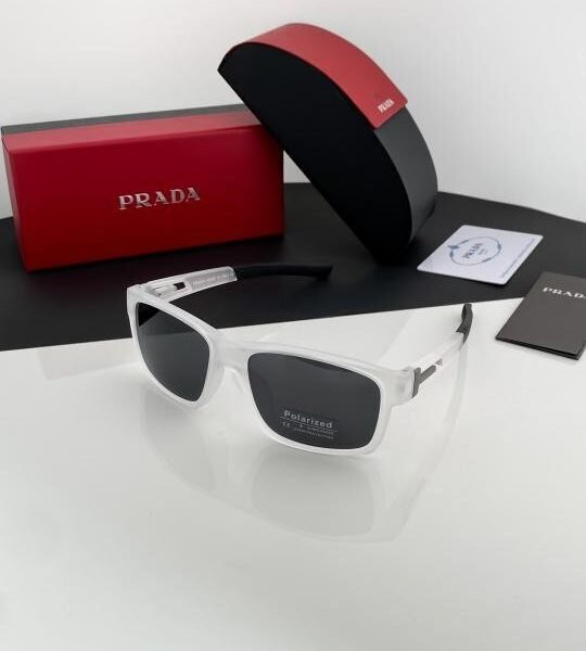 Prada White Black 9915 Sunglasses