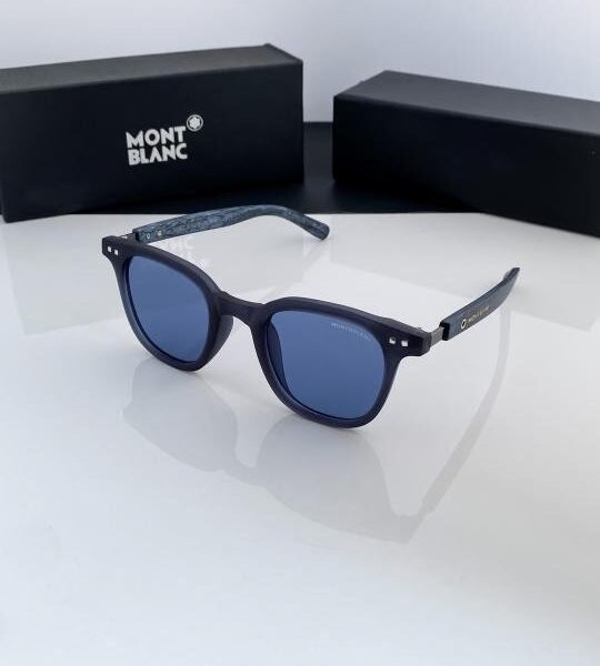 Mont Blanc Blue 5142 Sunglasses