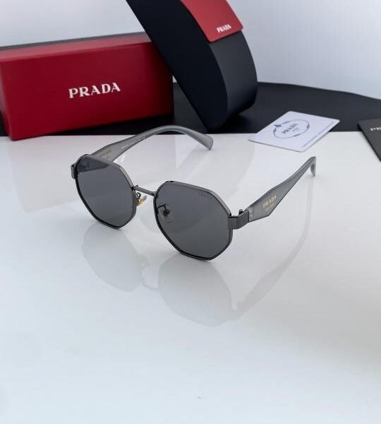 Prada Grey Black 97S Sunglasses