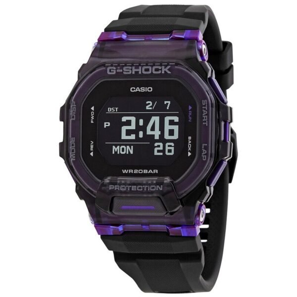 G-Shock Men Quartz Black Dial Digital Resin Watch G1196