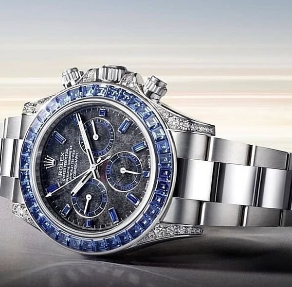 Rolex Daytona Obsidian Dial – Luxury Chronograph Watch(SWISS/SEMI ETA)