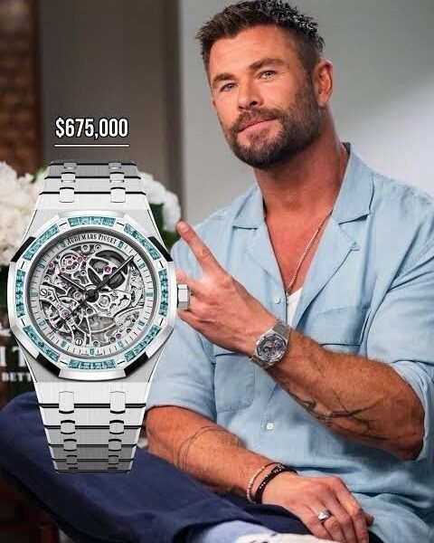 Audemars Piguet Royal Oak Skeleton Ruby â Swiss Design Master Copy (Chris Hemsworth AKA THOR)