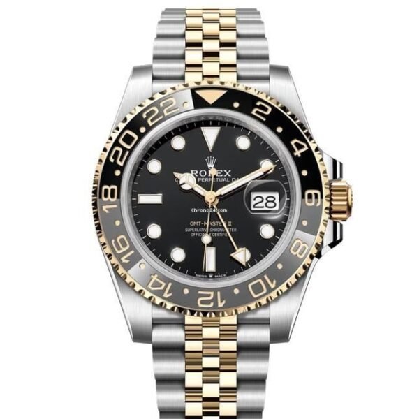 Rolex GMT-Master II Silver & Gold â Luxury Dual-Time Watch