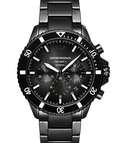 Emporio Armani AR70010 Full Black – Quartz Chronograph Watch